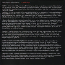Adrian Borland And The Citizens* : Alexandria (CD, RSD, RE, RM)