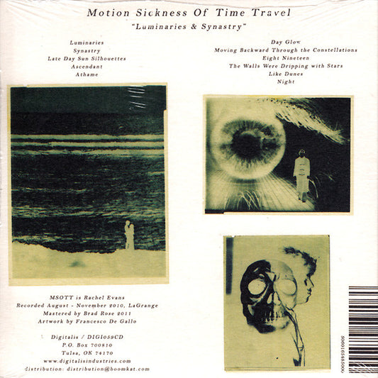 Motion Sickness Of Time Travel : Luminaries & Synastry (CD)