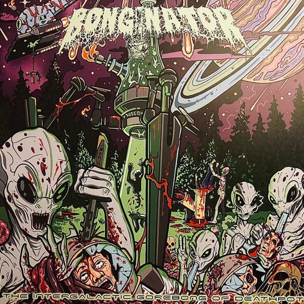 Bonginator : The Intergalactic Gorebong of Deathpot (12", Album, Ltd, Gol)