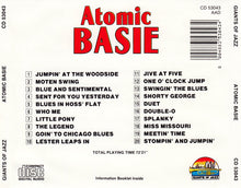 Count Basie And His Orchestra* : Atomic Basie (CD, Comp)