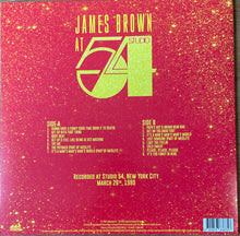 James Brown : At Studio 54 (LP, Comp, Ltd, Red)
