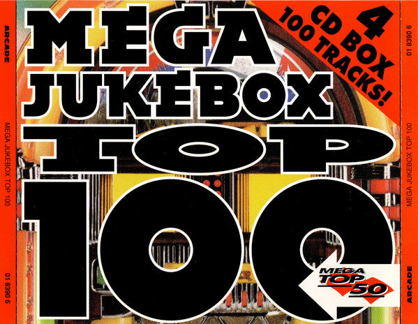 Various : Mega Jukebox Top 100 (4xCD, Comp)