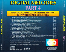 The Gino Marinello Synthesizer Section : Digital Melodies Part 4 - 16 Synthesizer Melodies (CD, Album)