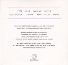 Nils Frahm : Felt (CD, Album)