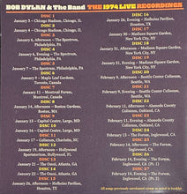 Bob Dylan And The Band : The 1974 Live Recordings (27xCD + Box, Dlx)