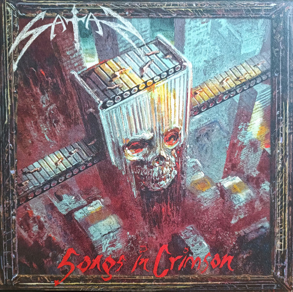 Satan : Songs In Crimson (LP, Album, Ltd, Num, Yel)