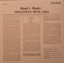 Thelonious Monk Septet : Monk's Music (LP, Album, Ltd, RE, Unofficial, 180)