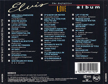 Elvis* : The Definitive Love Album (CD, Album, Comp)