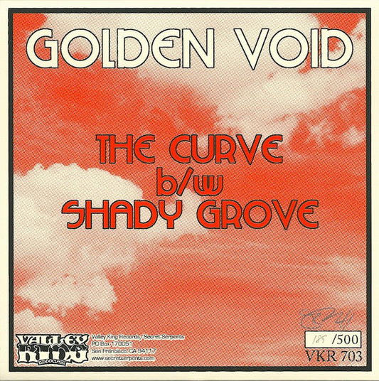 Golden Void : The Curve B/W Shady Grove (7", Ltd)