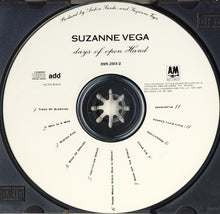 Suzanne Vega : Days Of Open Hand (CD, Album, RE)