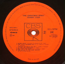 Johnny Cash : The Christmas Spirit (LP, Album, RE)