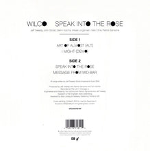 Wilco : Speak Into The Rose (10", RSD, Ltd, Red)