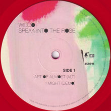 Wilco : Speak Into The Rose (10", RSD, Ltd, Red)