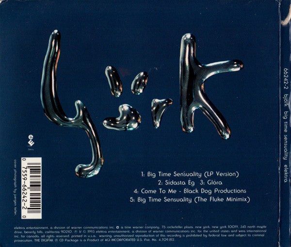 Björk : Big Time Sensuality (CD, Maxi, Dig)
