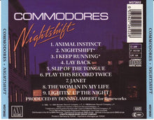 Commodores : Nightshift (CD, Album, RP)