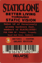 Staticlone : Better Living Through Static Vision (LP, Album, Oxb)