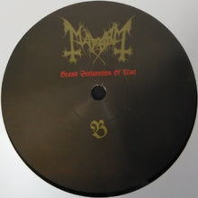 Mayhem : Grand Declaration Of War (LP, Album, Ltd, RE, RM)