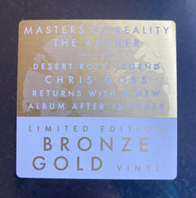 Masters Of Reality : The Archer (LP, Album, Ltd, Gol)