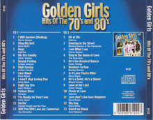 Various : Golden Girls - Hits Of The 70's And 80's (2xCD, Comp)