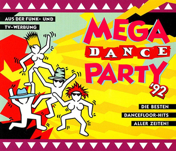 Various : Mega Dance Party '92 (2xCD, Comp)
