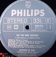 Jasperina de Jong : Een Tien Voor Jasperien! - 12 Grote Successen Van Jasperina de Jong (LP, Comp)