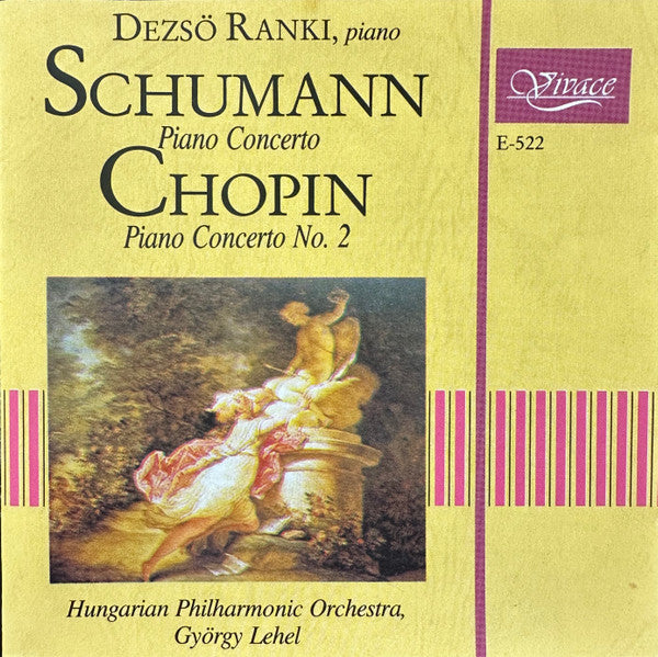 Dezső Ránki, Schumann*, Chopin*, Ungarische Philharmonie*, György Lehel : Piano Concerto / Piano Concerto No. 2 (CD)