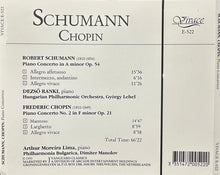 Dezső Ránki, Schumann*, Chopin*, Ungarische Philharmonie*, György Lehel : Piano Concerto / Piano Concerto No. 2 (CD)