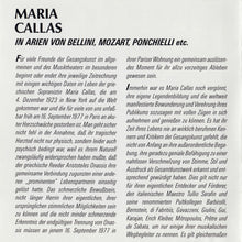 Maria Callas : Die Unvergessene Stimme (CD, Comp)