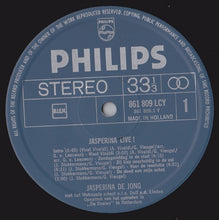 Jasperina de Jong Met Het Metropole Orkest* o.l.v. Dolf v.d. Linden* : Jasperina Live! (LP, Album)