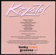 Krystol : Gettin' Ready (CD, Album, RE, RM)