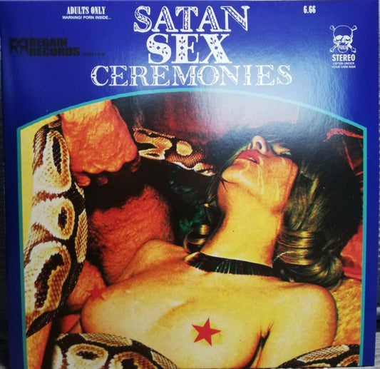 Mephistofeles : Satan Sex Ceremonies (LP, Album, RE)