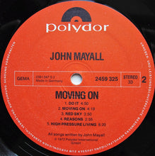 John Mayall : Moving On (LP, Album, RE)