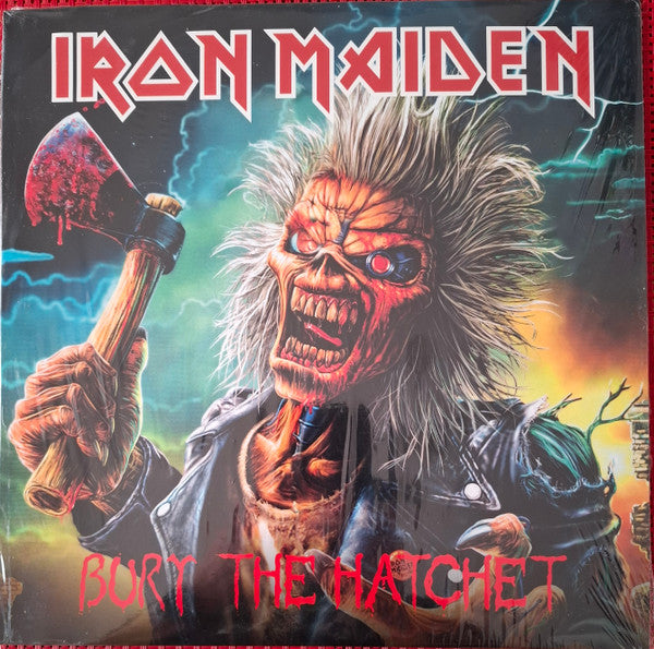 Iron Maiden : Bury The Hatchet  (LP, Unofficial, Bro)