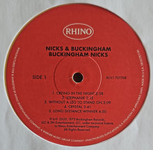 Buckingham Nicks : Buckingham Nicks (LP, Album, RE, RM, Yel)