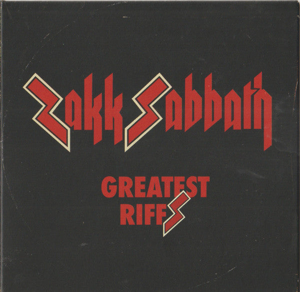 Zakk Sabbath : Greatest Riffs (LP, Album, Comp, Ltd, Cre)