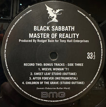 Black Sabbath : Master Of Reality (LP, Album, RE, RM + LP, RM)