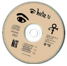 The Artist (Formerly Known As Prince) : I Hate U (The Hate Experience) (CD, Single, WMM)