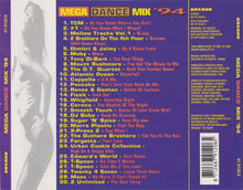 Various : Mega Dance Mix '94 (CD, Mixed)