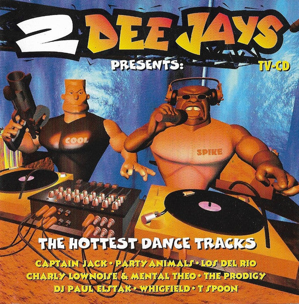 Various : 2 Dee Jays Presents: The Hottest Dance Tracks (CD, Comp)