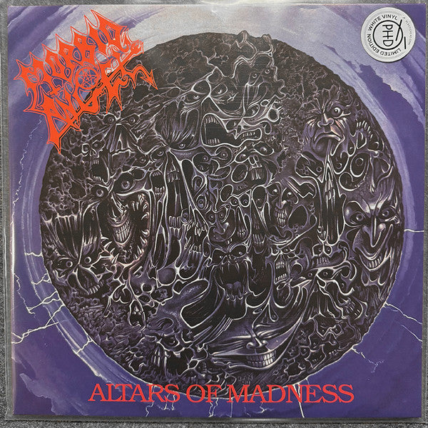 Morbid Angel : Altars Of Madness (LP, Album, Ltd, RE, RM, Whi)