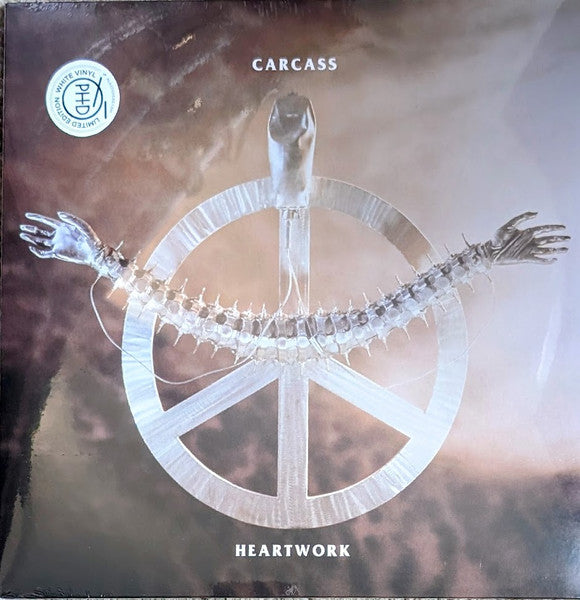 Carcass : Heartwork (LP, Album, RE, Whi)