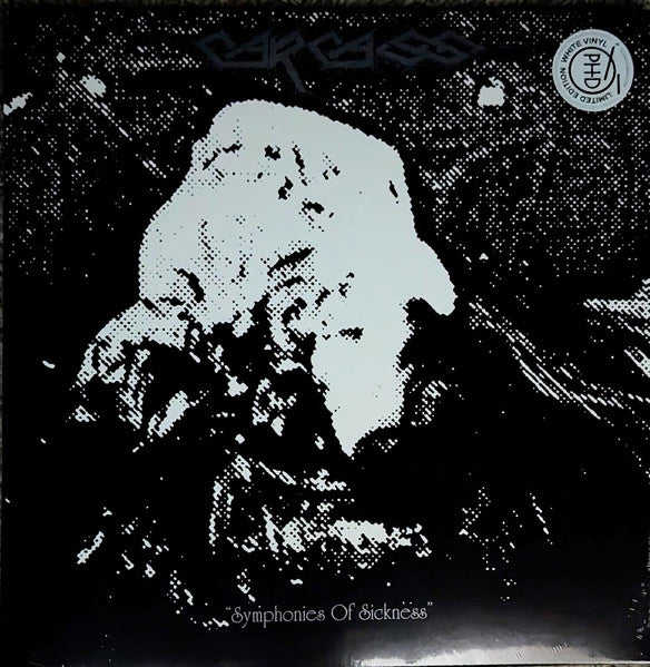 Carcass : Symphonies Of Sickess (LP, Album, RE, Whi)