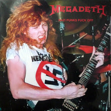 Megadeth : Nazi Punks Fuck Off (LP, Unofficial, Red)