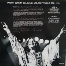 Black Sabbath : The Exorcist (LP, Unofficial)