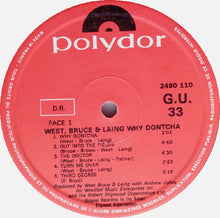 West, Bruce & Laing : Why Dontcha (LP, Album)