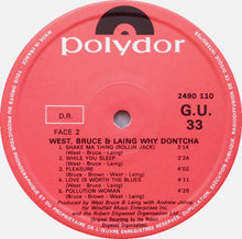 West, Bruce & Laing : Why Dontcha (LP, Album)