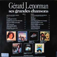 Gérard Lenorman : Ses Grandes Chansons (LP, Comp)