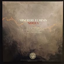 Miserere Luminis : Sidera (LP, Bla + LP, S/Sided, Bla + Album, Édi)