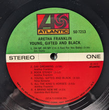 Aretha Franklin : Young, Gifted And Black (LP, Album, 180)