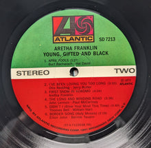 Aretha Franklin : Young, Gifted And Black (LP, Album, 180)